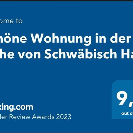 Schoene Wohnung In Der Naehe Von Schwaebisch Hall Rieden  Экстерьер фото